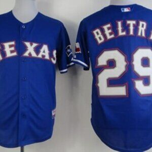29 Adrian Beltre Blue Jersey